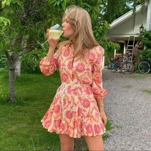 ZARA Printed Mini Dress!